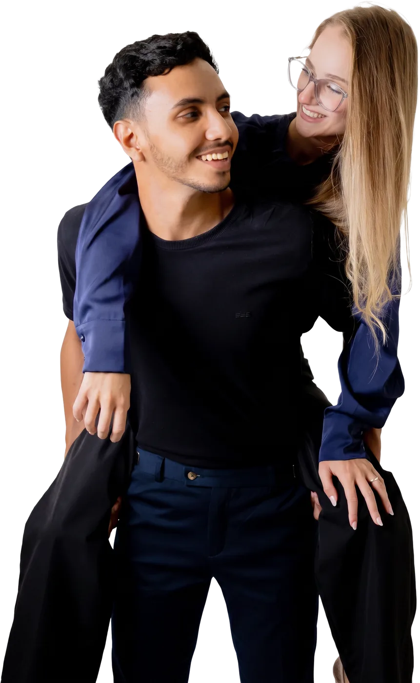 Casal fundador da DF Mídia, videomaker e storymaker em Itajaí/SC